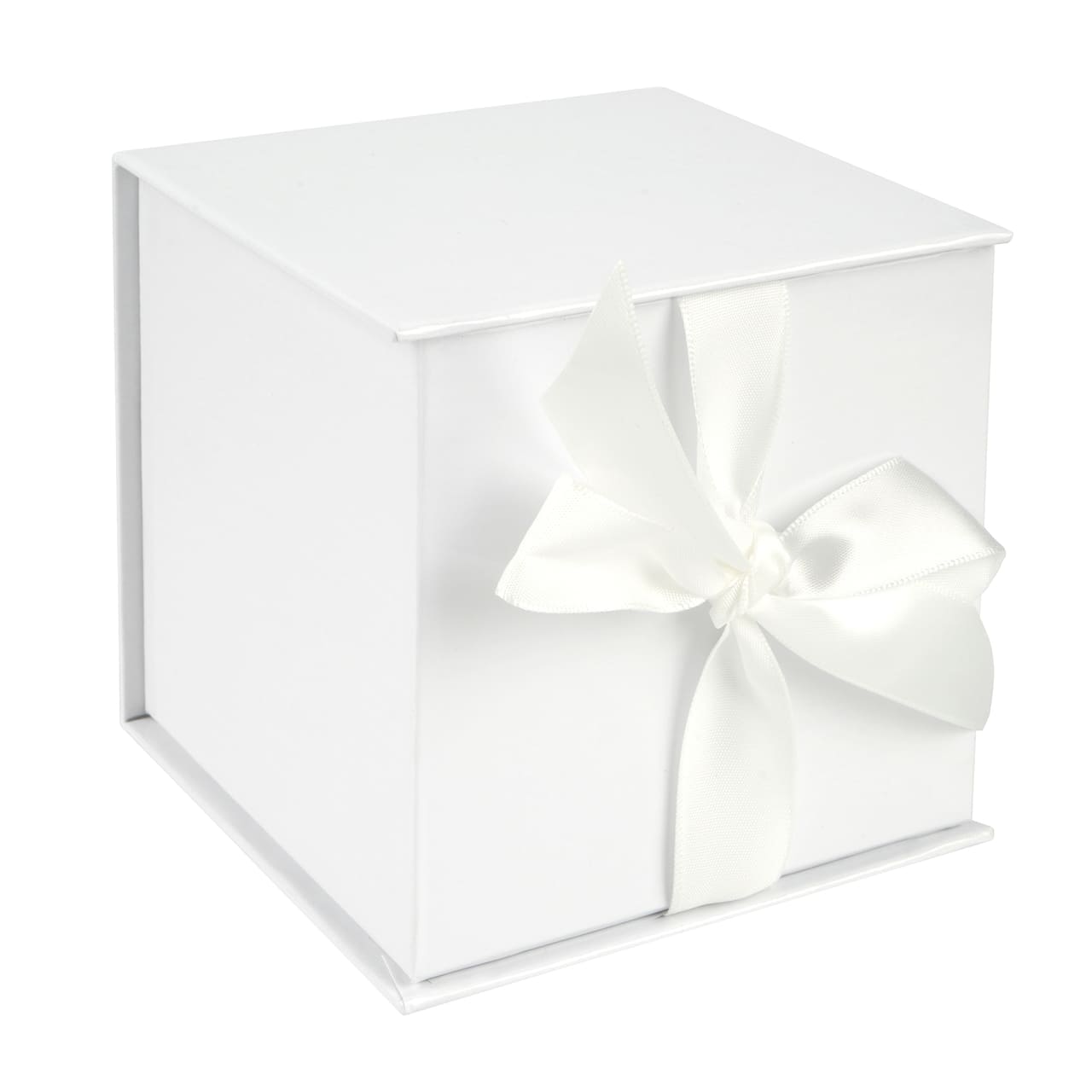 Small White Ribbon Box by Celebrate It™